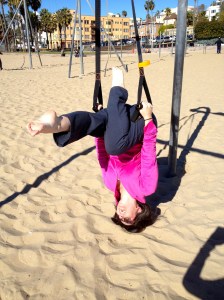 Inverting using the MostFit Suspension Strap