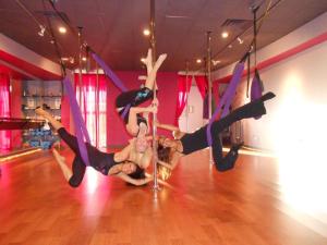 FlyGym at Tiger Lily - photo from their Facebook page