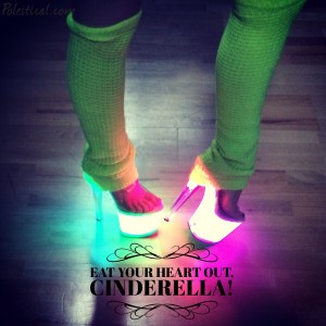Eat Your Heart Out, Cinderella! (Aura Heels - photo by Poleitical Diaries)